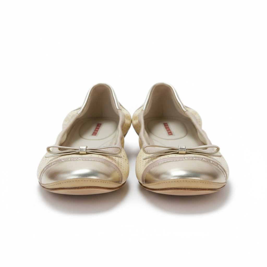 Perforated Ballet Flats size 38.5