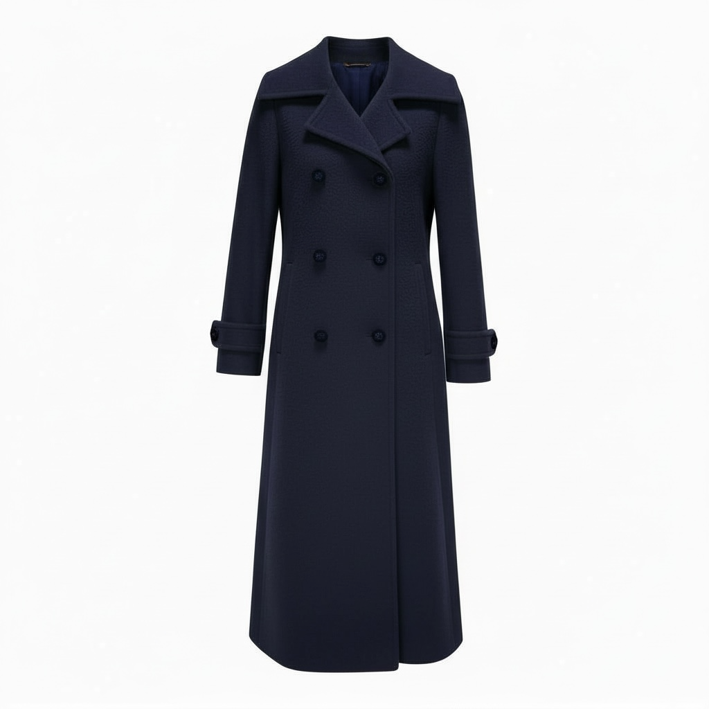 Wool Long Trench size XS