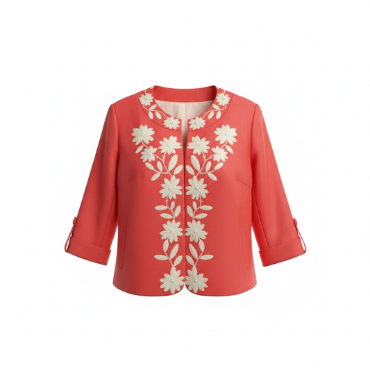 Embroidered Blazer size 16 NWT