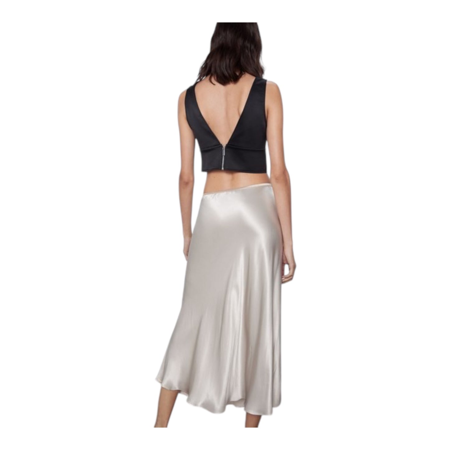 Satin Skirt size Medium New with Tags