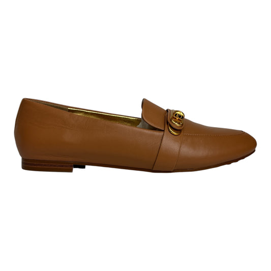 Thompson Leather Turn Lock Buckle Tailored Loafers size 9.5