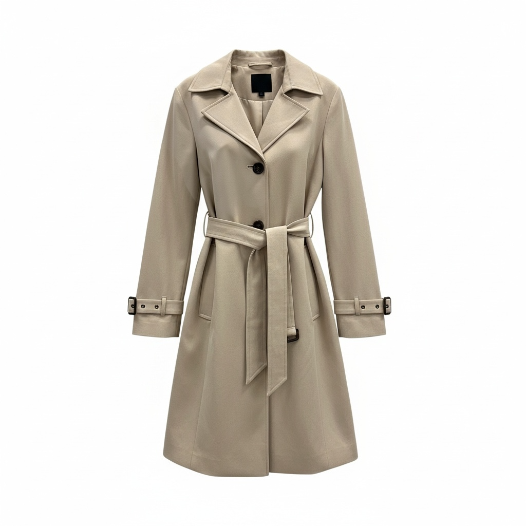 Belted Trench Coat size Large