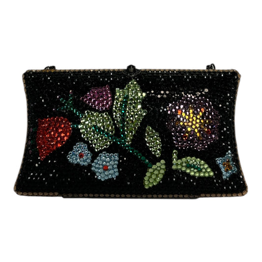 Crystal Flower Clutch