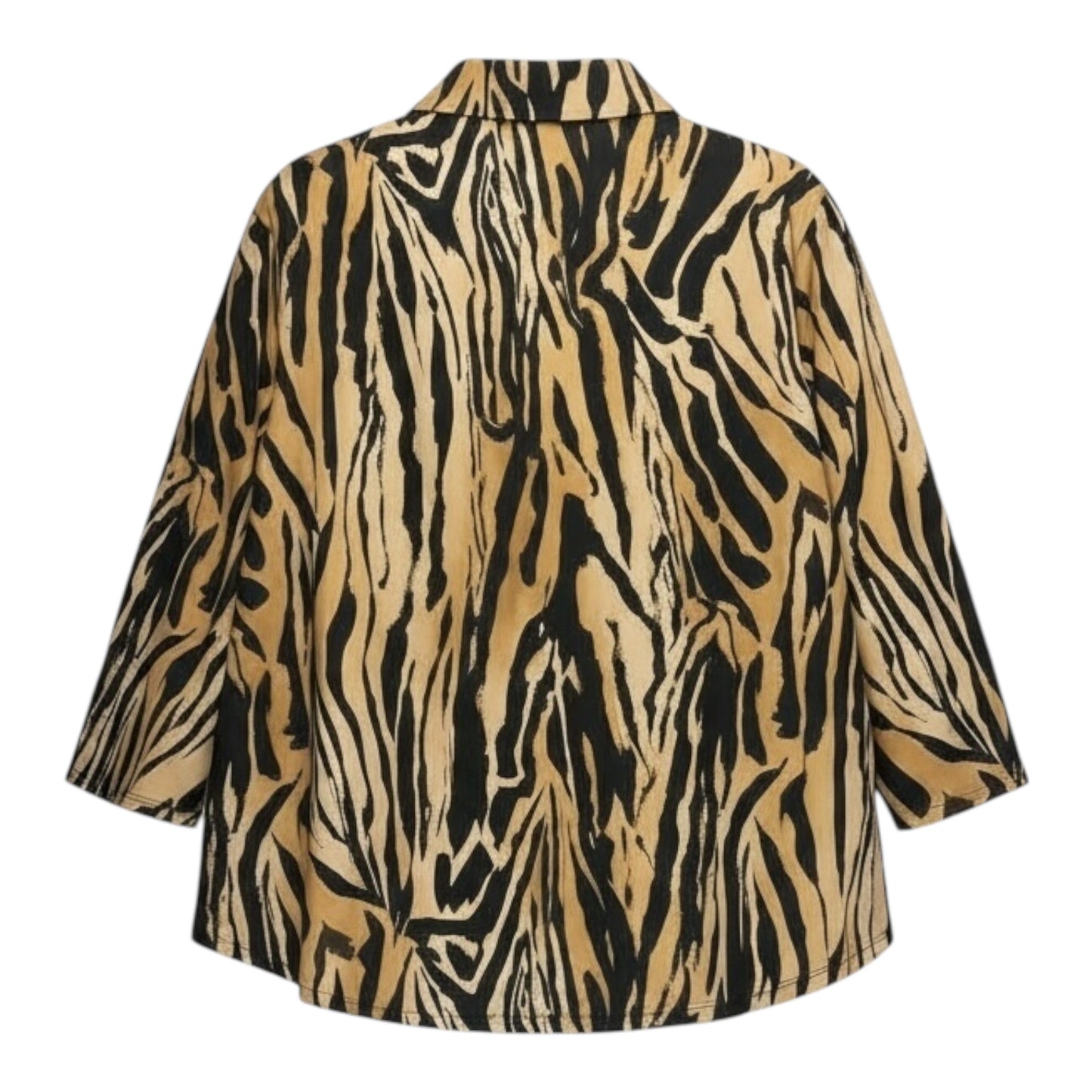 Animal Print Zip Top size 16