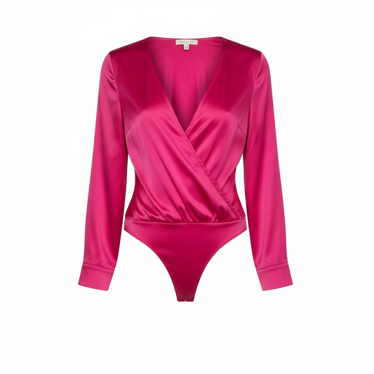 Wrap Blouse Bodysuit size M NWT