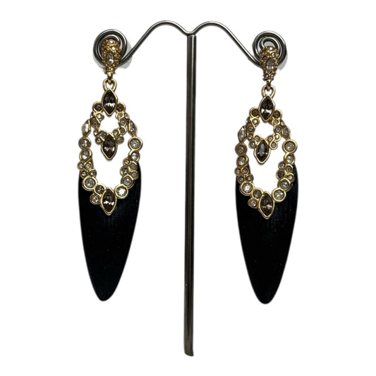 Lucite & Crystal Lace Imperial Earrings