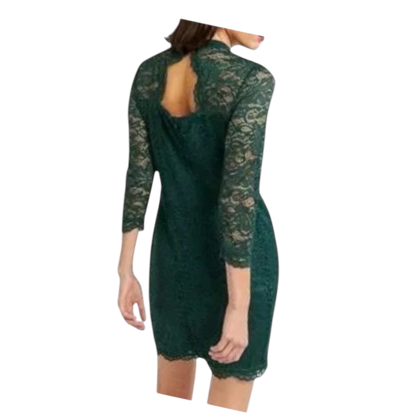 Rock & Shine Long Sleeve Bodycon Lace Dress size Small