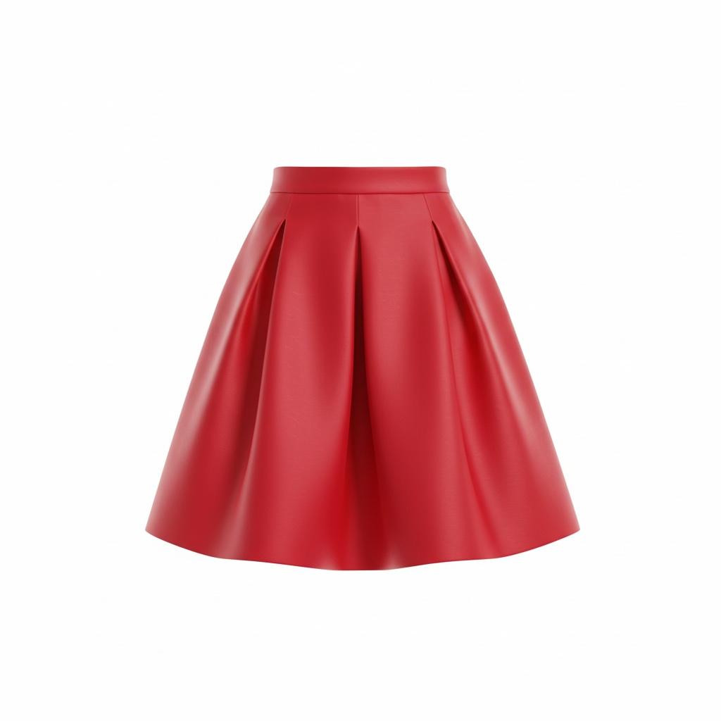 Satin Pleated Skirt size 0