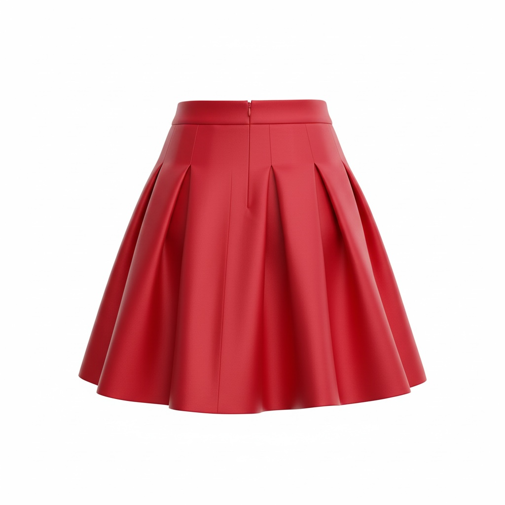 Satin Pleated Skirt size 0