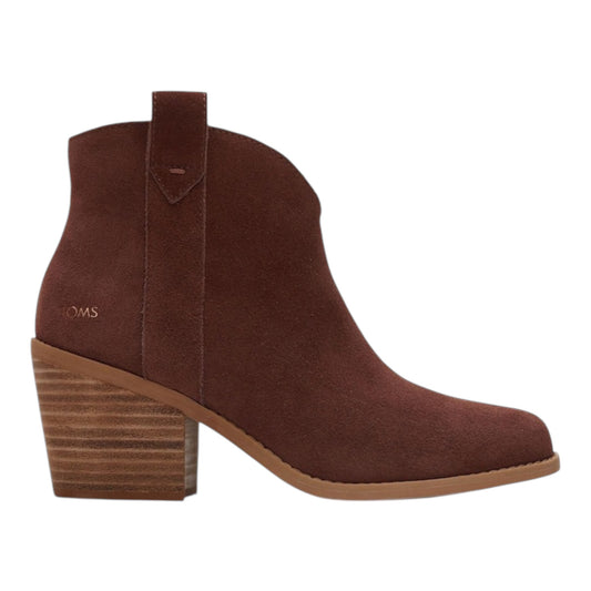 Constance Suede Western Boots size 6.5