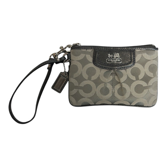 Madison Op Art Sateen Small Wristlet