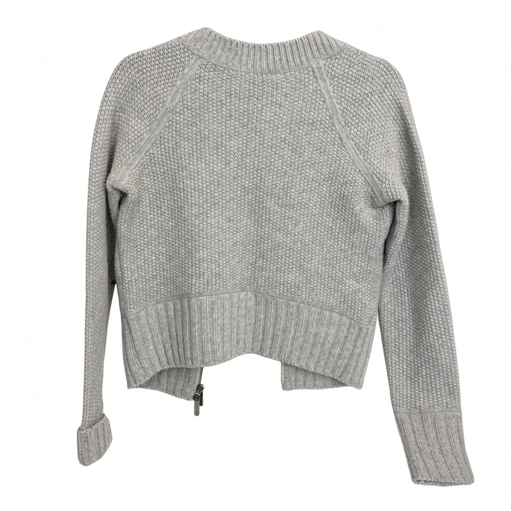 Crop Zip Up size Medium