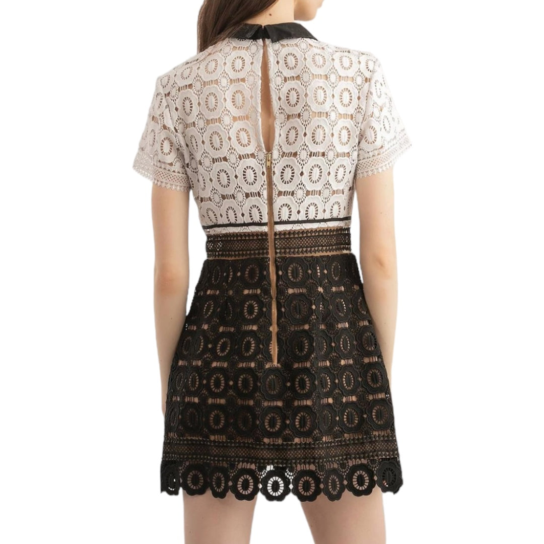 Felicia Crochet Dress Size 8