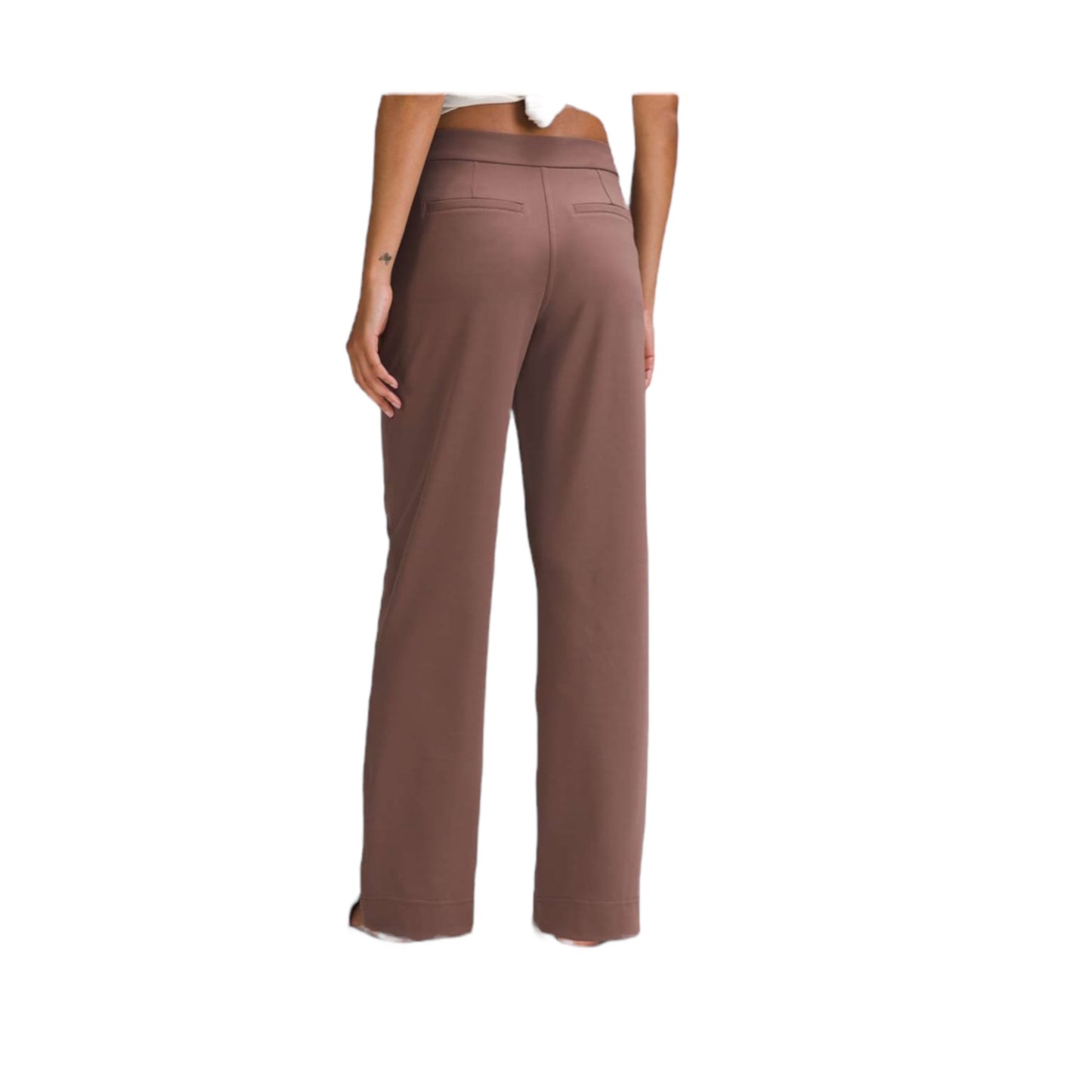 Luxtreme Mid-Rise Straight-Leg Trouser size Large