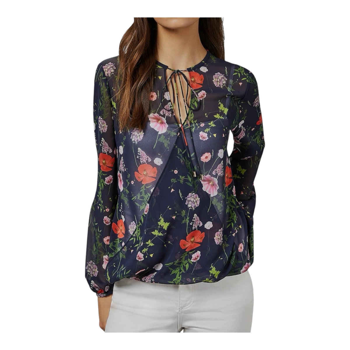 Valntia Hedgerow-Print Blouse size 3 (Large)