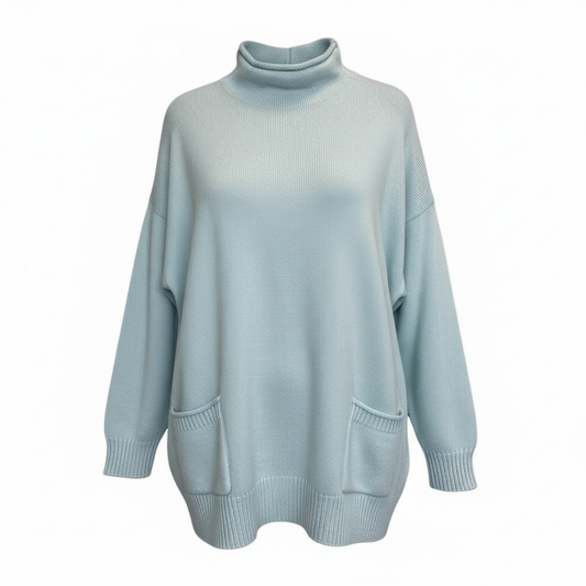 Ribbed Turtleneck Sweater size XL NWT