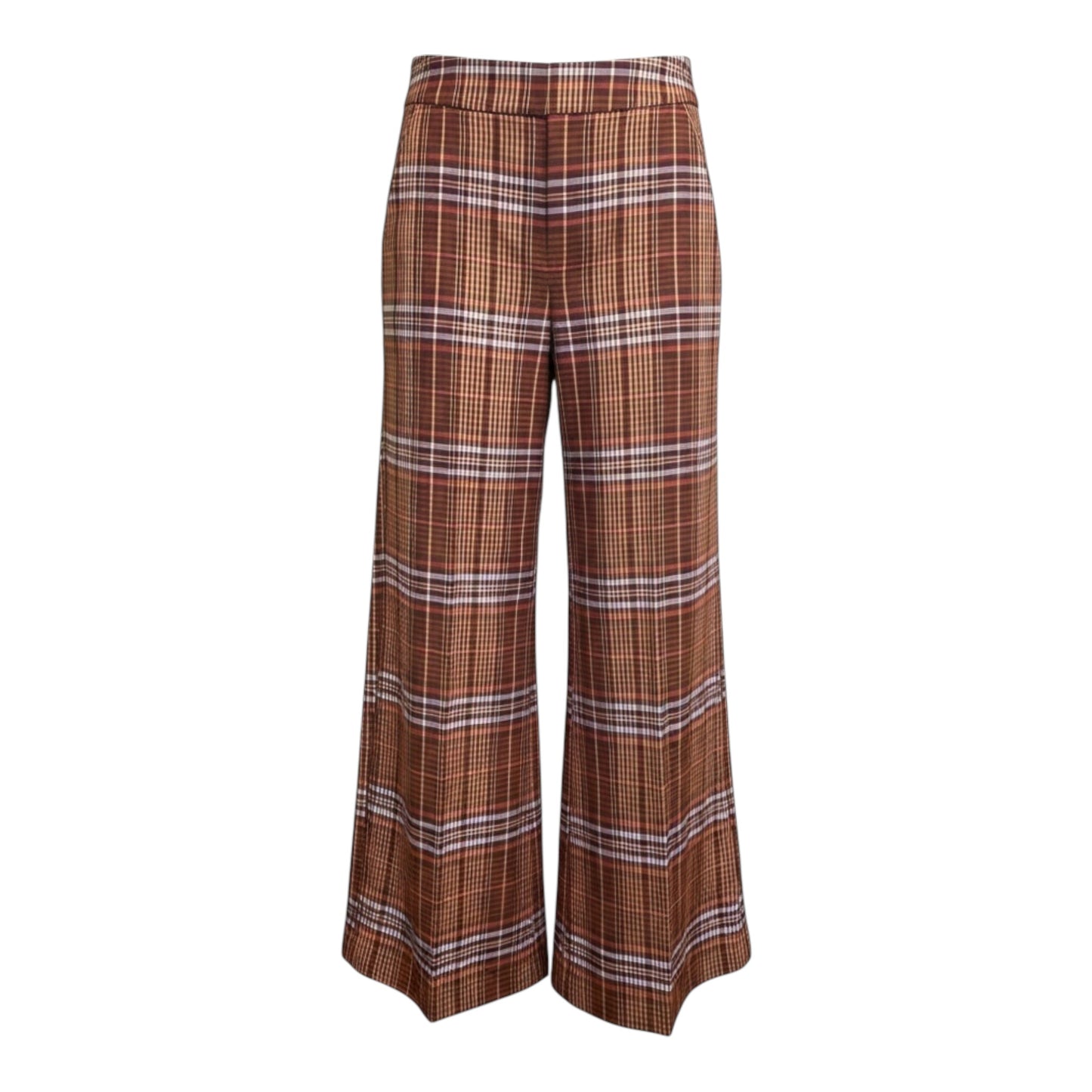 Plaid Wide Leg Trousers size 12