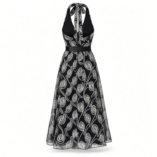 Swirl Halter Dress size 14