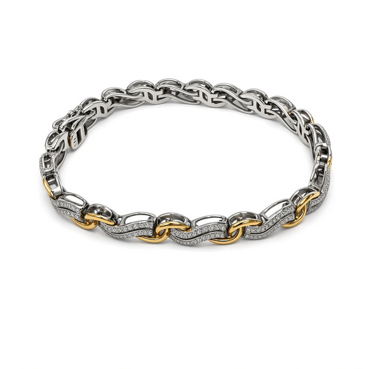 Wave Link Bracelet