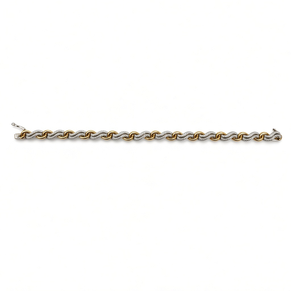 Wave Link Bracelet