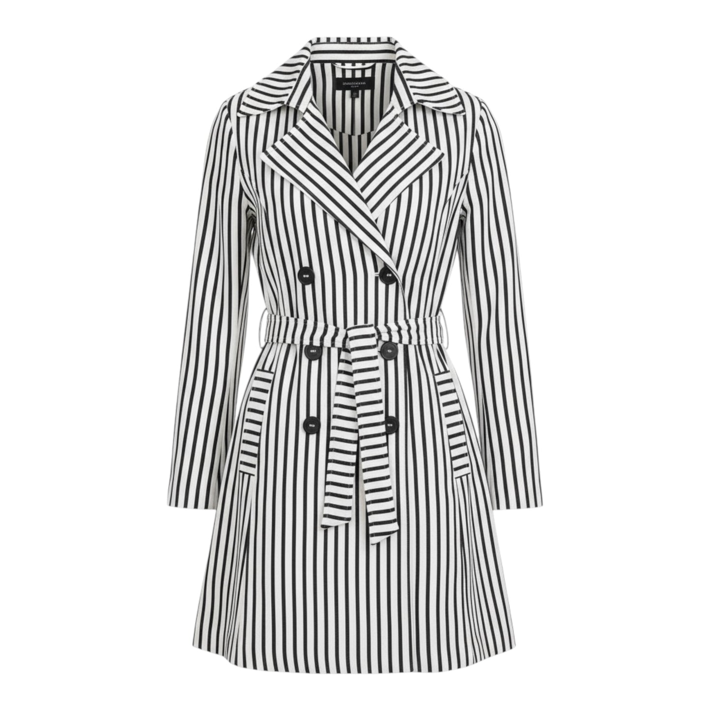 Striped Trench Jacket size 6