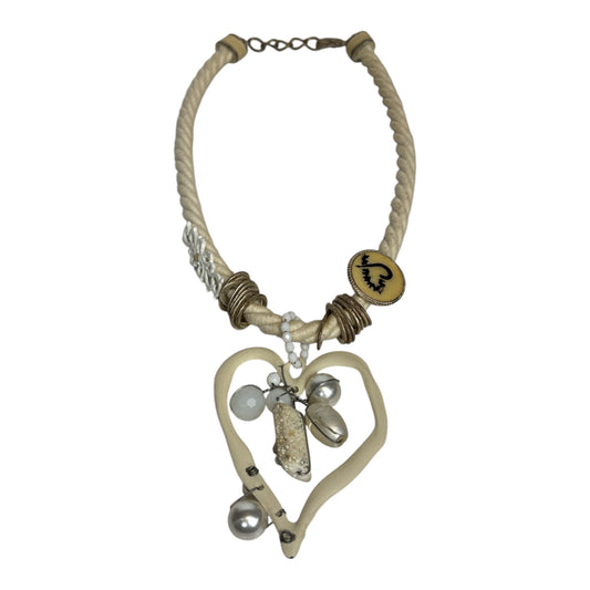 Heart and Pearl Necklace