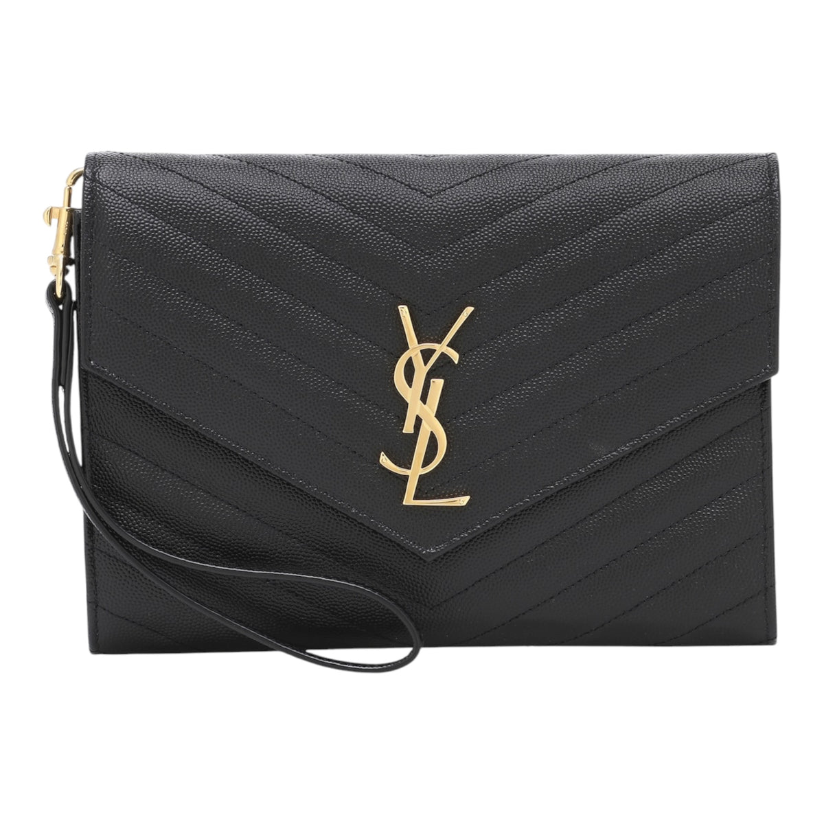 Cassandre matelassé leather clutch