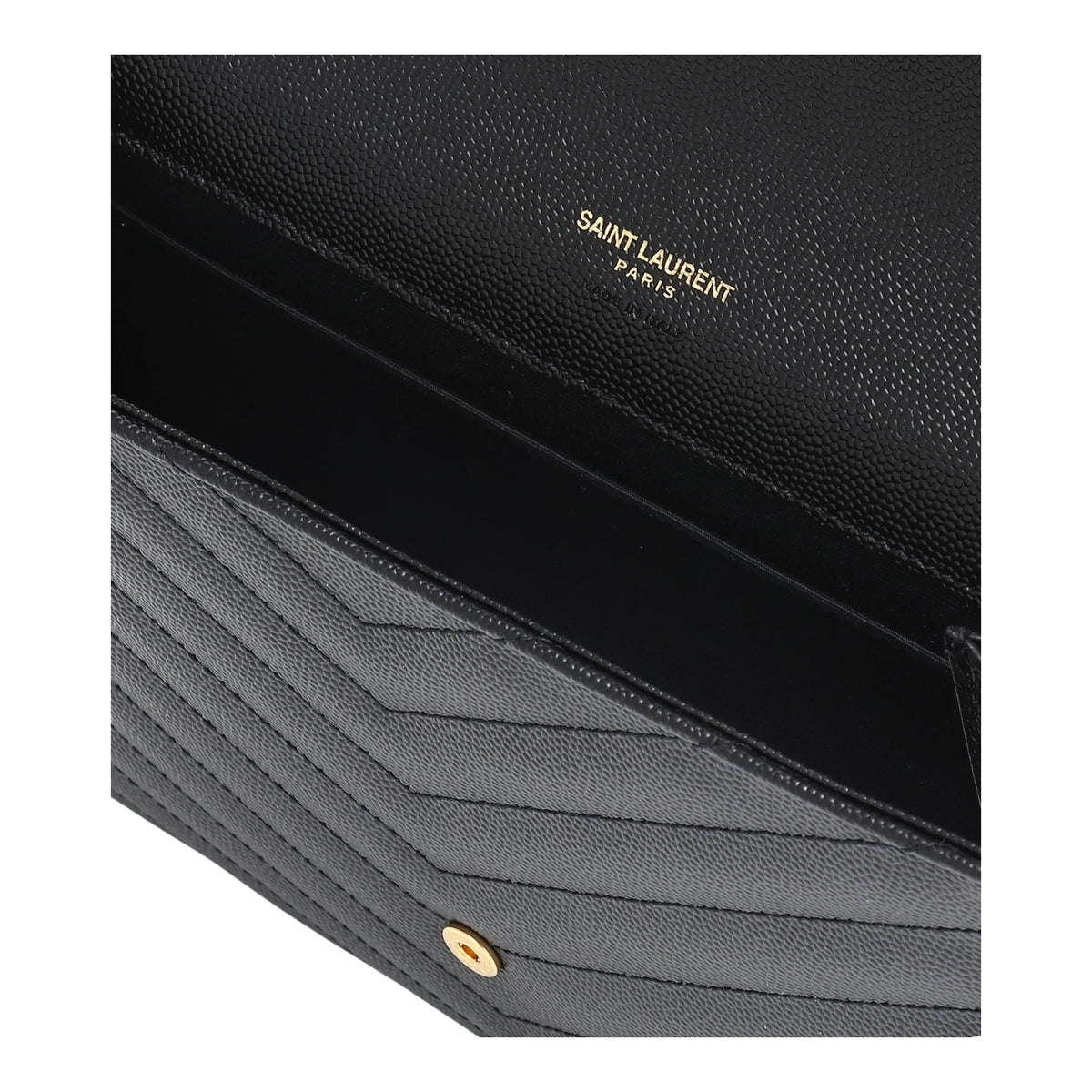 Cassandre matelassé leather clutch