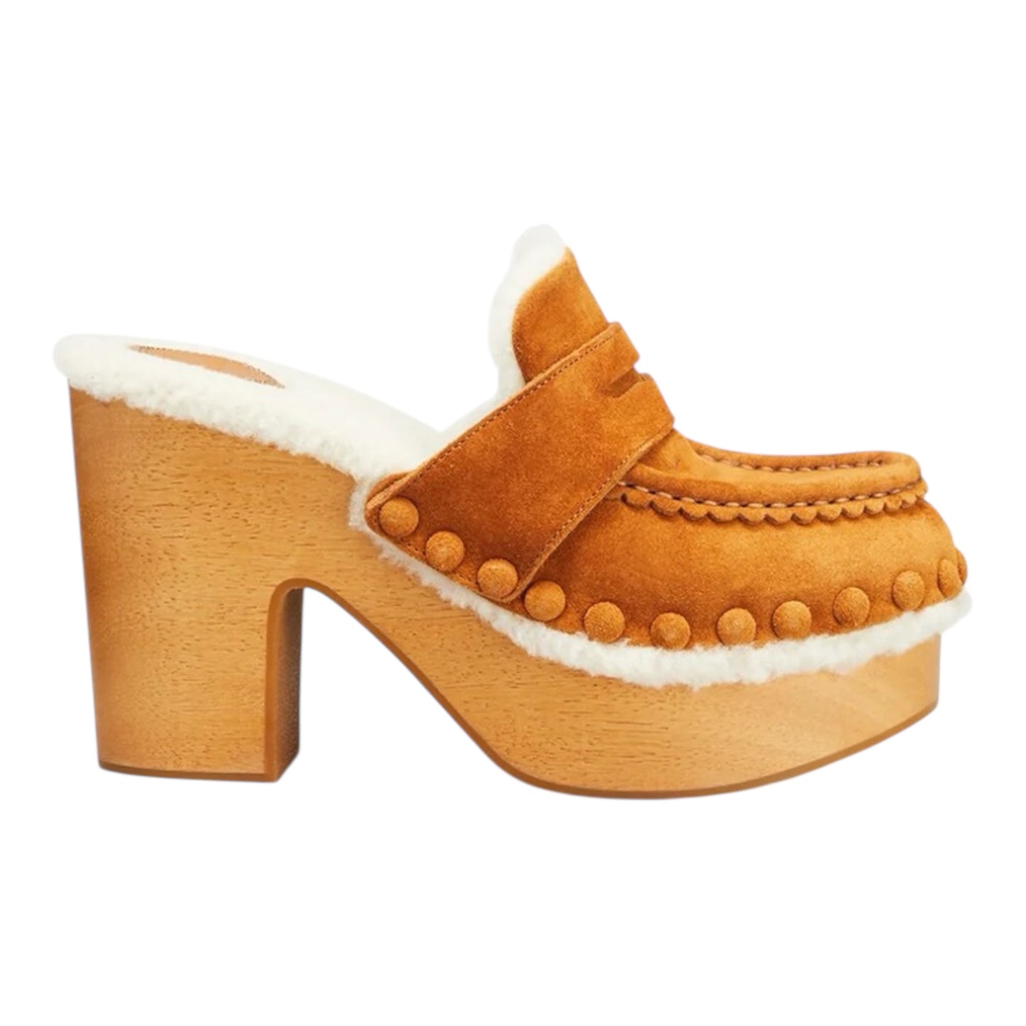 Joy Shearling Clogs size 38 New in Box