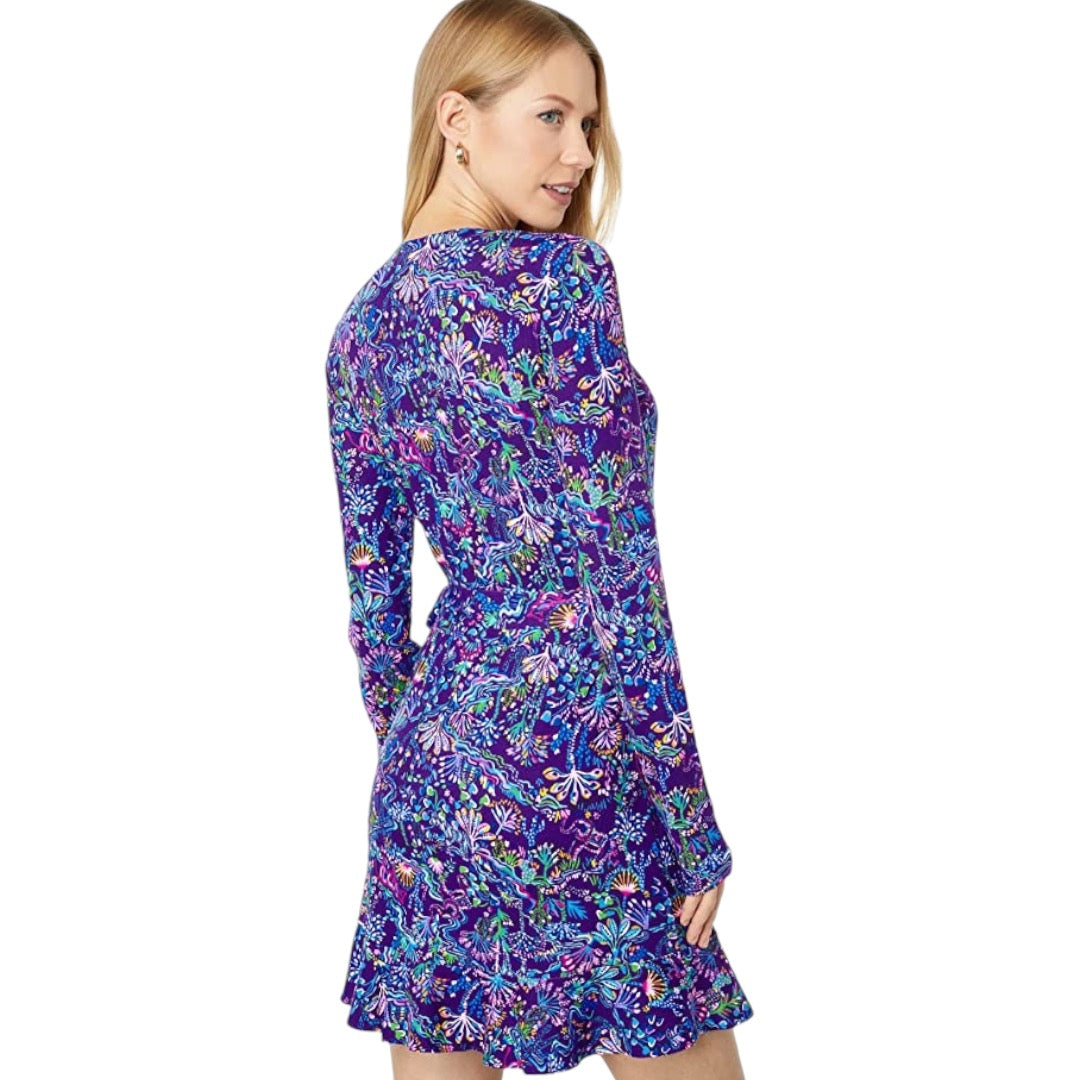 Rilla Sleeved wrap dress size X-Large