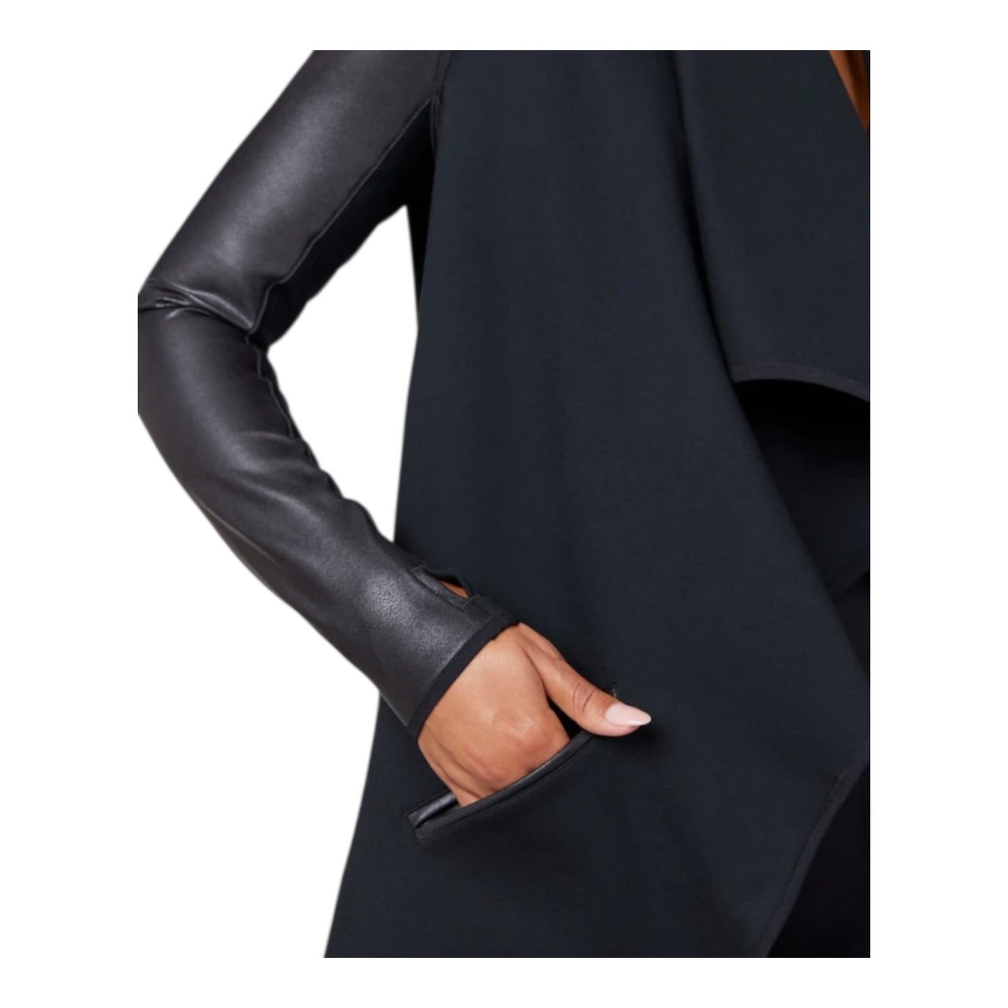 Drape Front Jacket size Medium