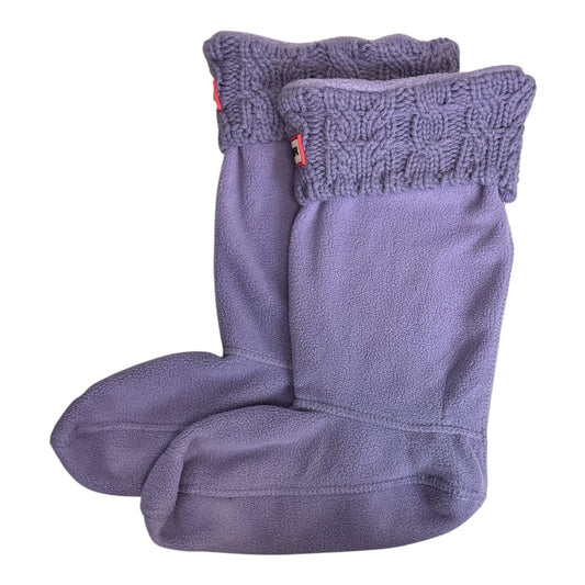 Cable Knit Boot Sock size Xlarge