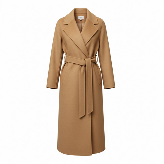 Belted Long Coat size 10