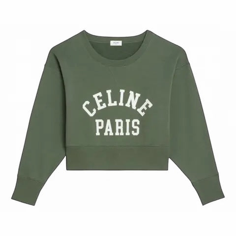 Cropped Crewneck Sweatshirt size Large