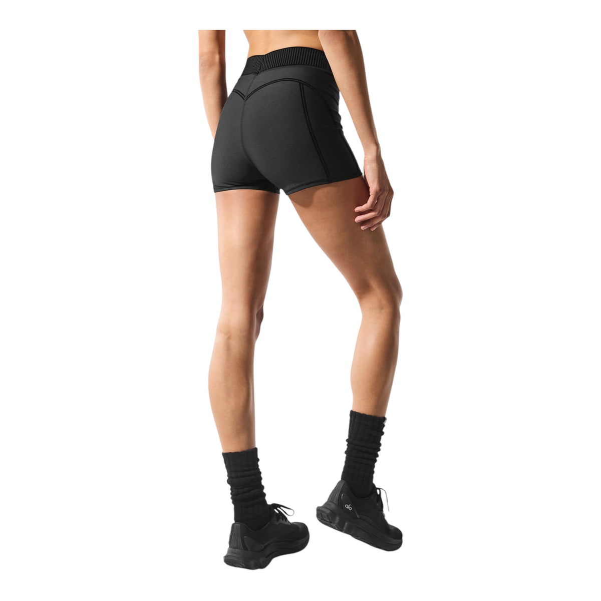 Airlift High Waisted Line Up Shorts size XSmall