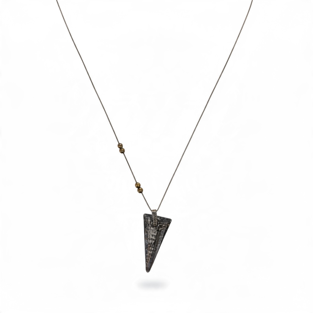 Ray Spike Pendant Crystal Infusion Necklace