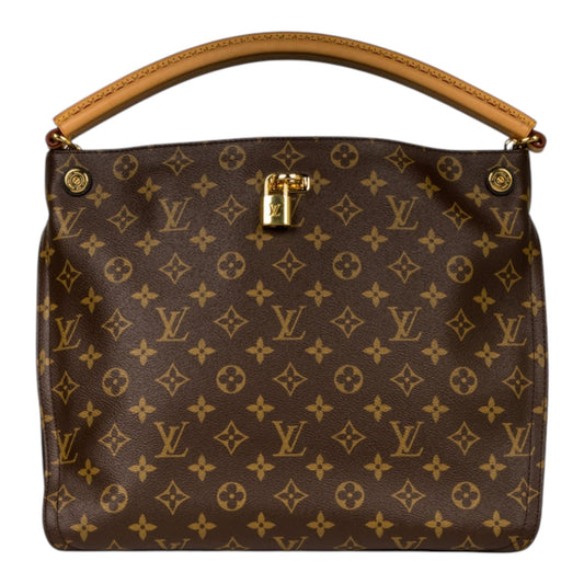 Gaia Handbag Monogram Canvas