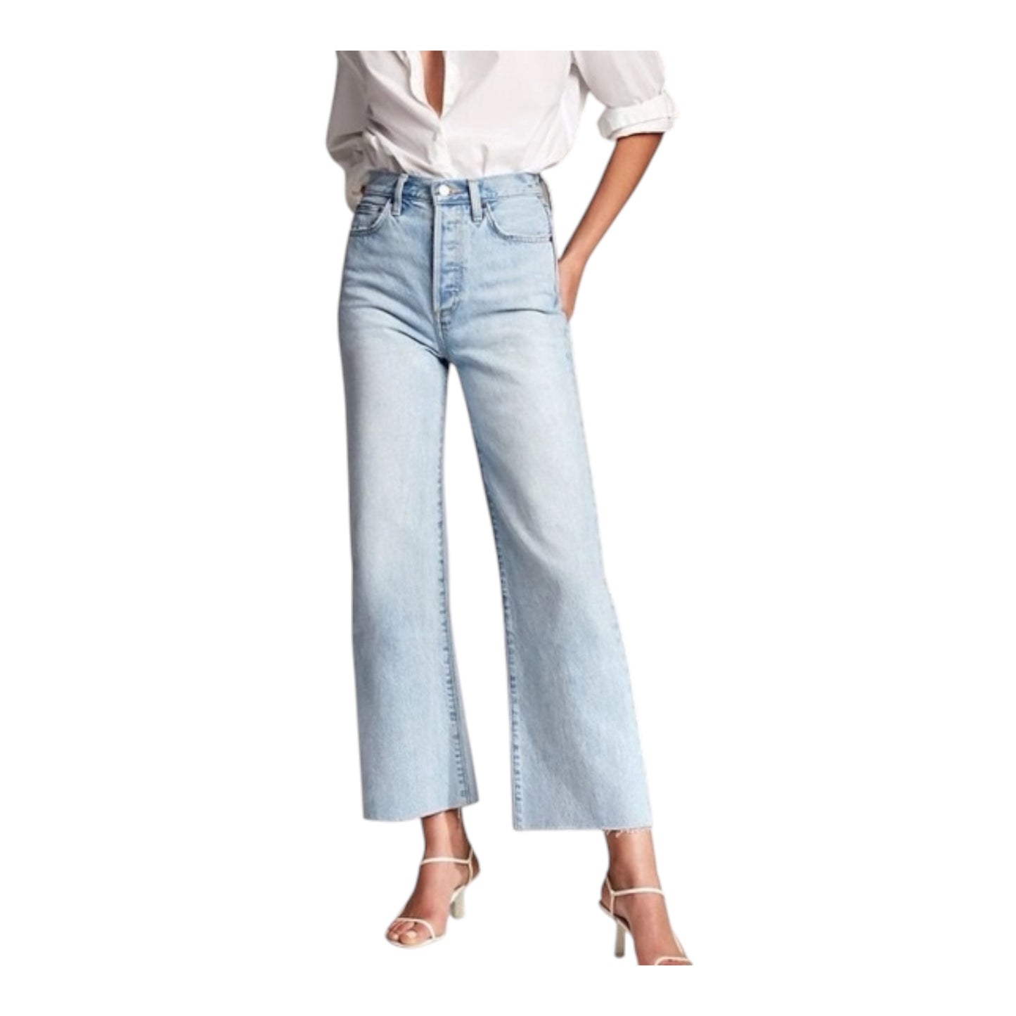 The Farrah Hi-Rise Wide Jean size 25