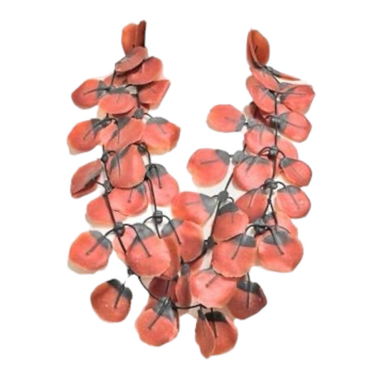 Rubber Flower Petal Necklace