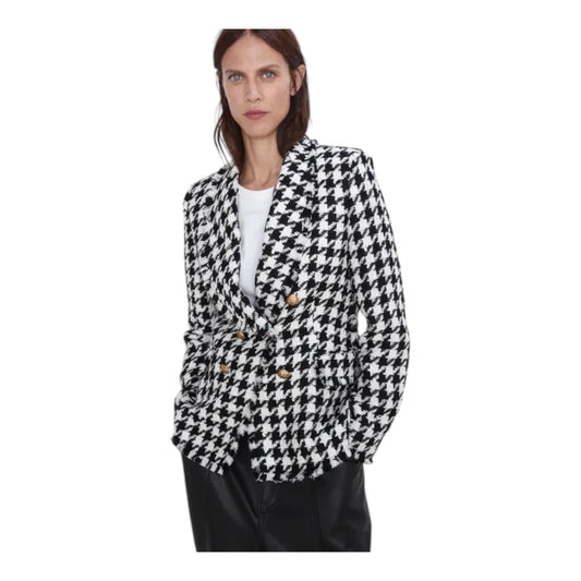 Houndstooth Blazer size Small