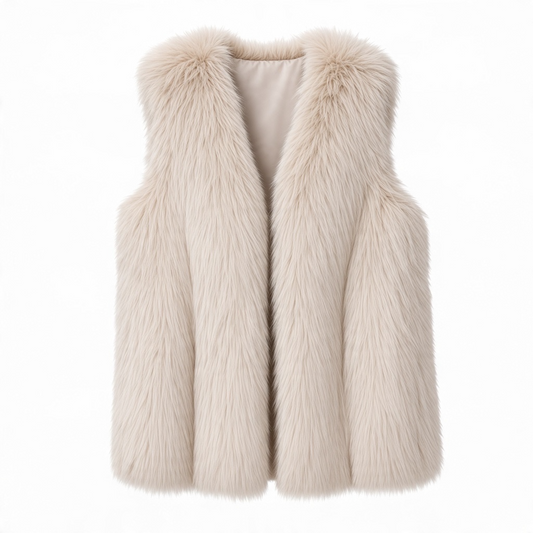 Faux Fur Vest size XSmall NEW WITH TAGS