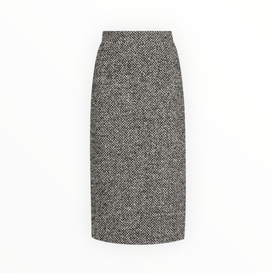 Midi Tweed Pencil Skirt size S