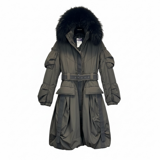 Belted Puffer Coat size 42