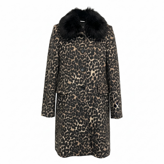 Leopard Print Coat size 40