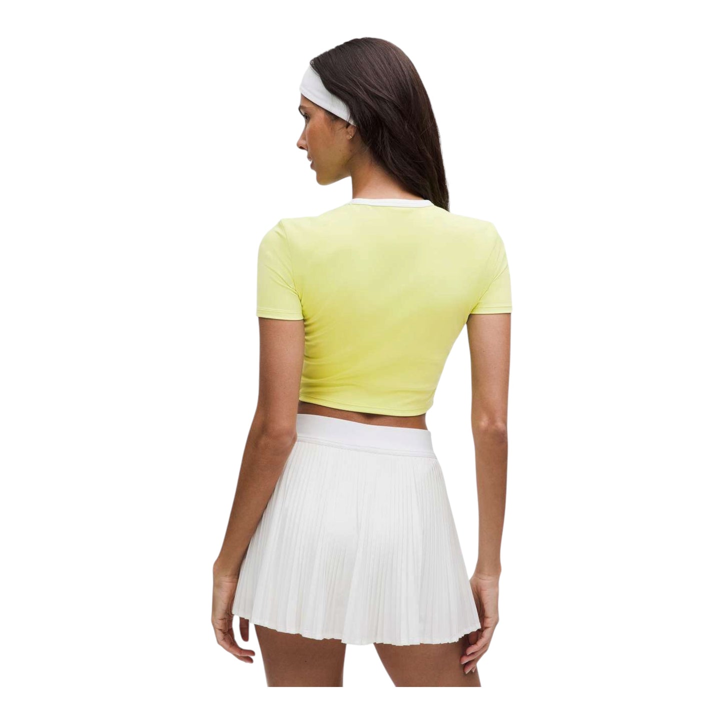 Tight-Fit Cropped Shelf-Bra T-Shirt size 4