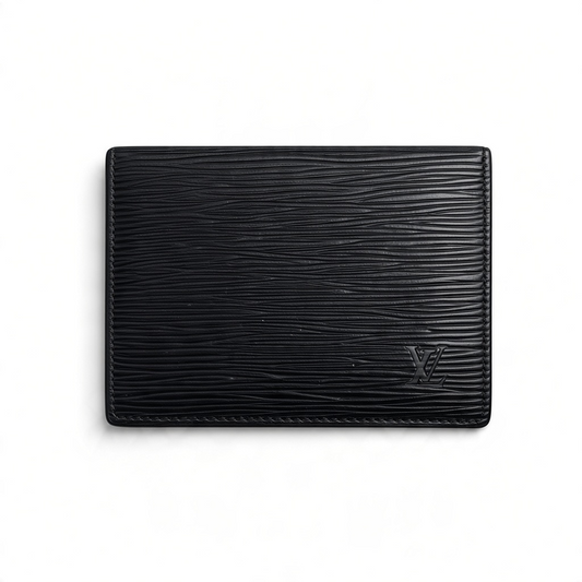 Epi Leather Bifold Card Case