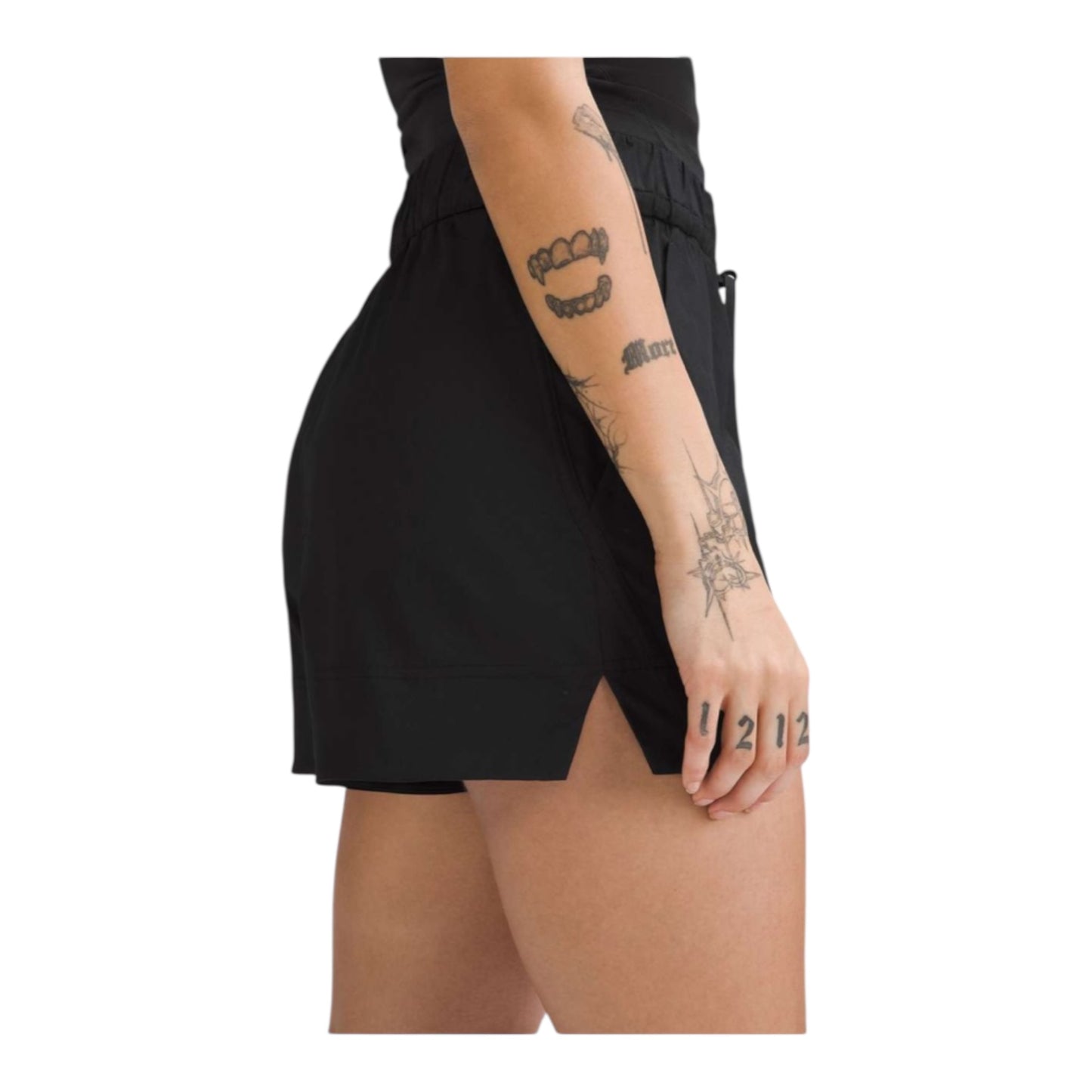 Cinchable Waist High-Rise Woven Short 3.5" size XLarge
