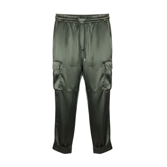 Satin Cargo Pant size S