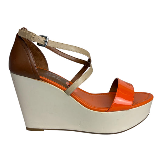 Strappy Wedge Shoes size 9.5