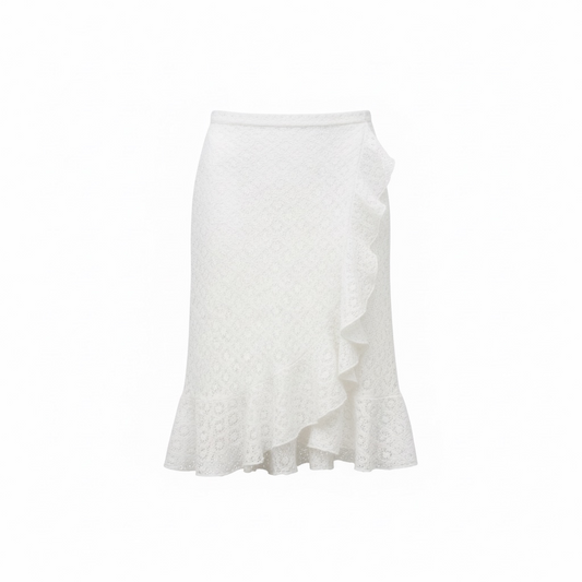 Eyelet Wrap Skirt size L/XL